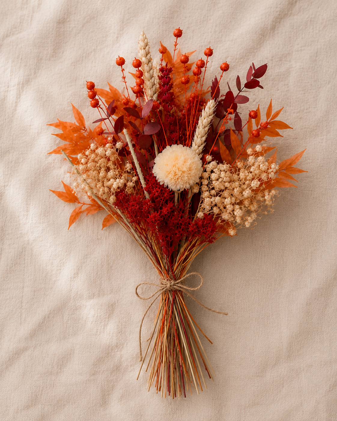 Herbstdeko | Tischdeko Herbst | Trockenblumenstrauß herbstlich | herbstliche deko | Herbstblumen